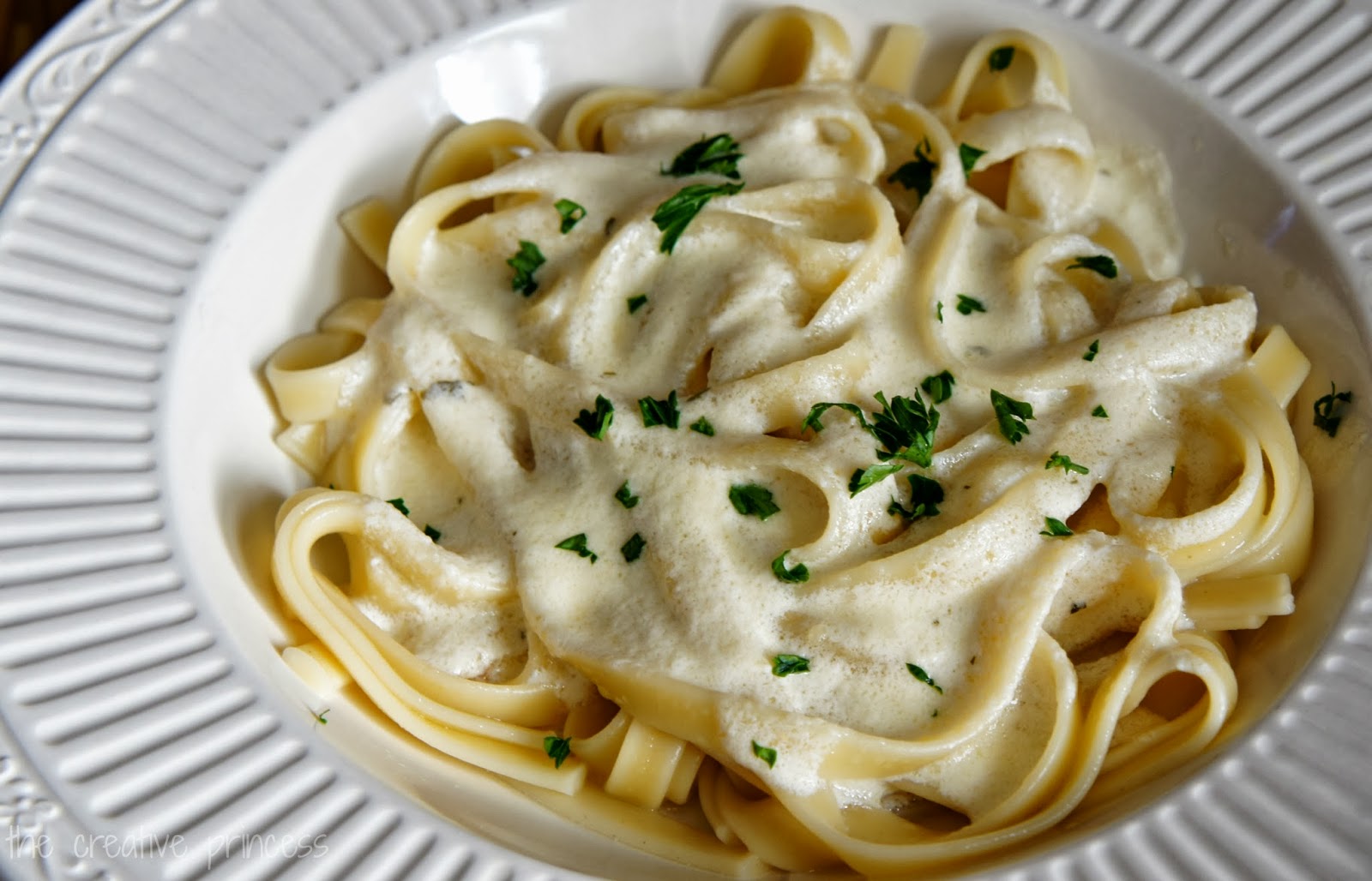 Creamy Fettuccini Alfredo featuring Land O’Lakes Sauté Express® Sauté Starter