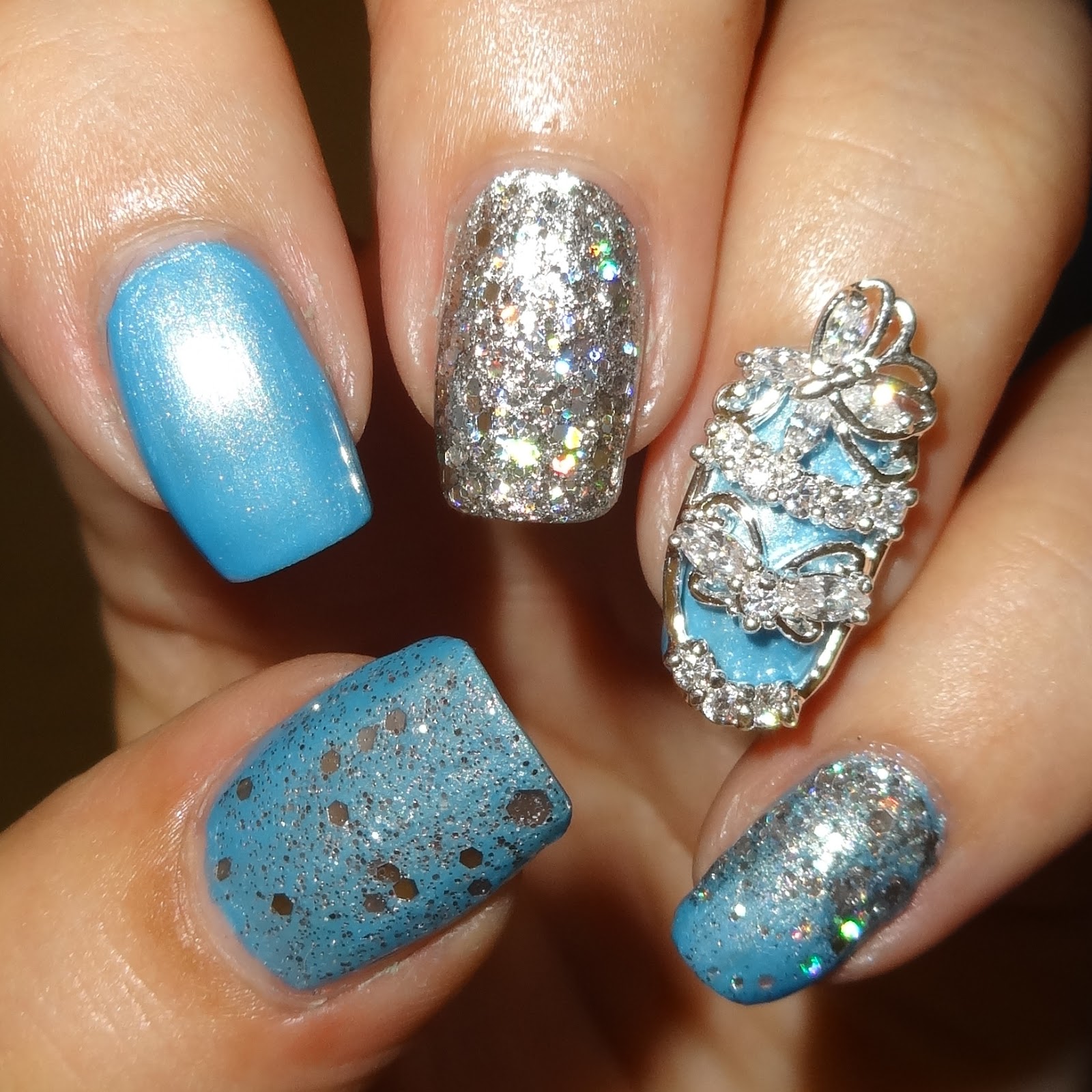 Wendy's Delights Lady Queen Butterfly Nail Jewellery