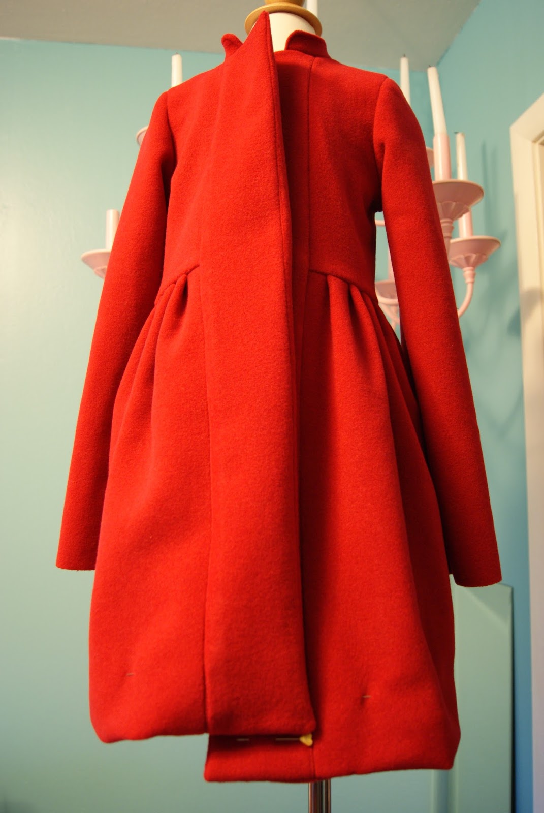 nest full of eggs Lanvin Petite Military Coat KnockOff Tutorial