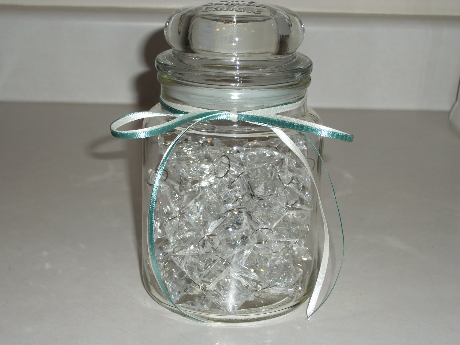 Elegantly Understated Repurpose old glass jars