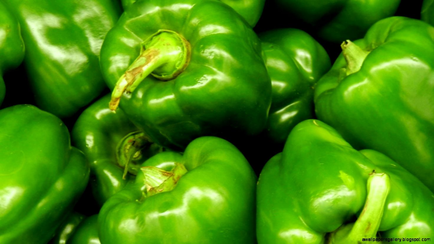 Peppers bell green vegetable top HD Wallpapers Peppers bell green vegetable top HD Wallpapers