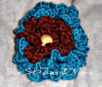 Easy Frilly Crochet Flower Pattern