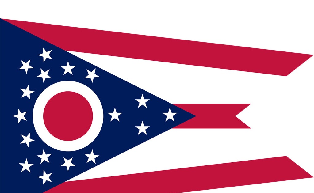 State Flag of Ohio, USA American Images