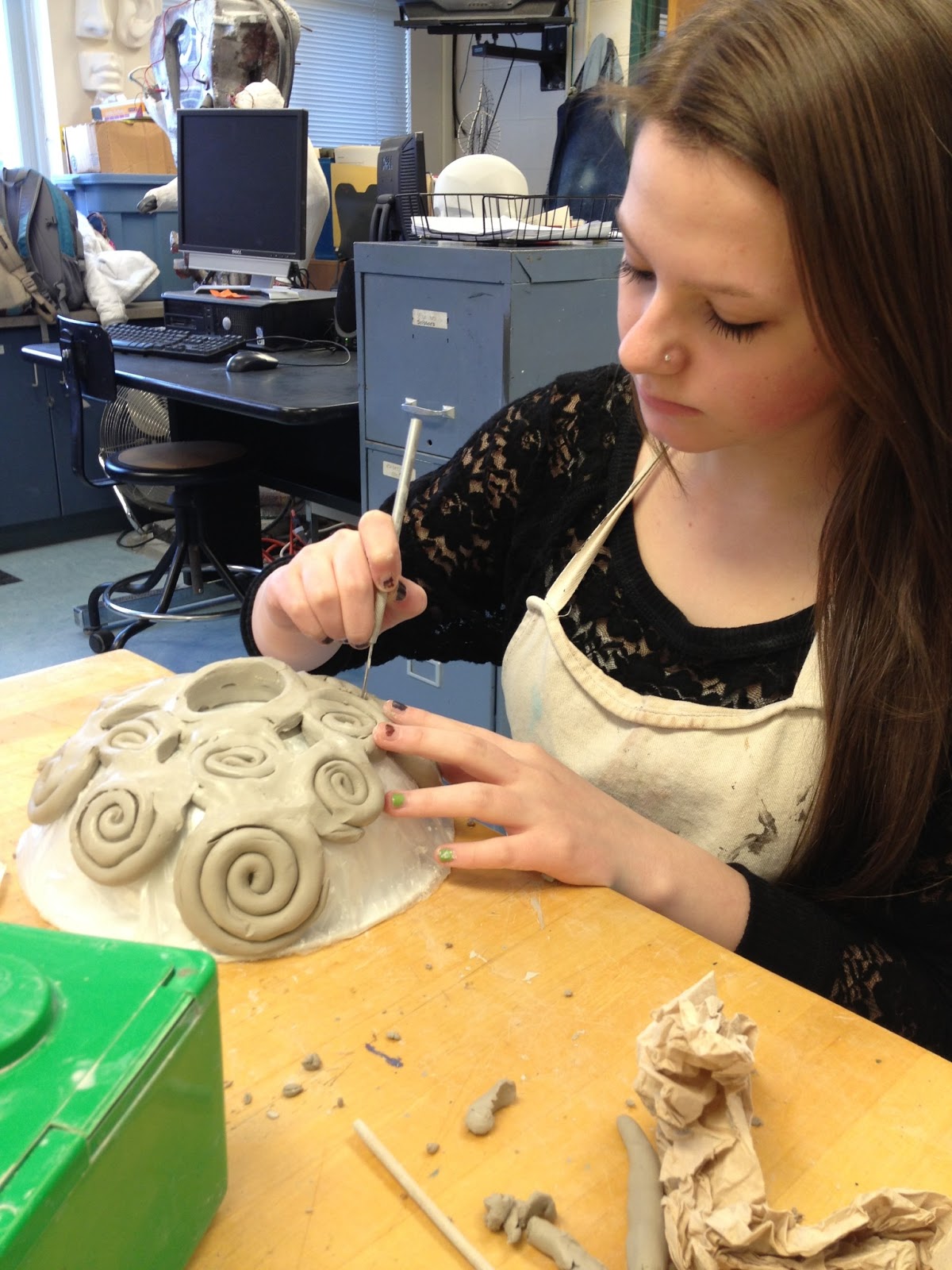 Student Teaching 101 Art Edu Advance Ceramics Week 14