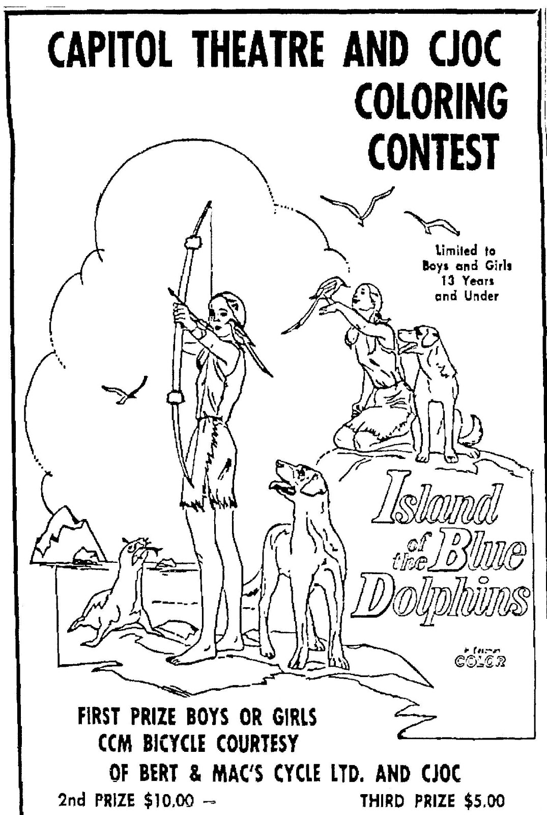 Mostly Paper Dolls: ISLAND OF THE BLUE DOLPHINS