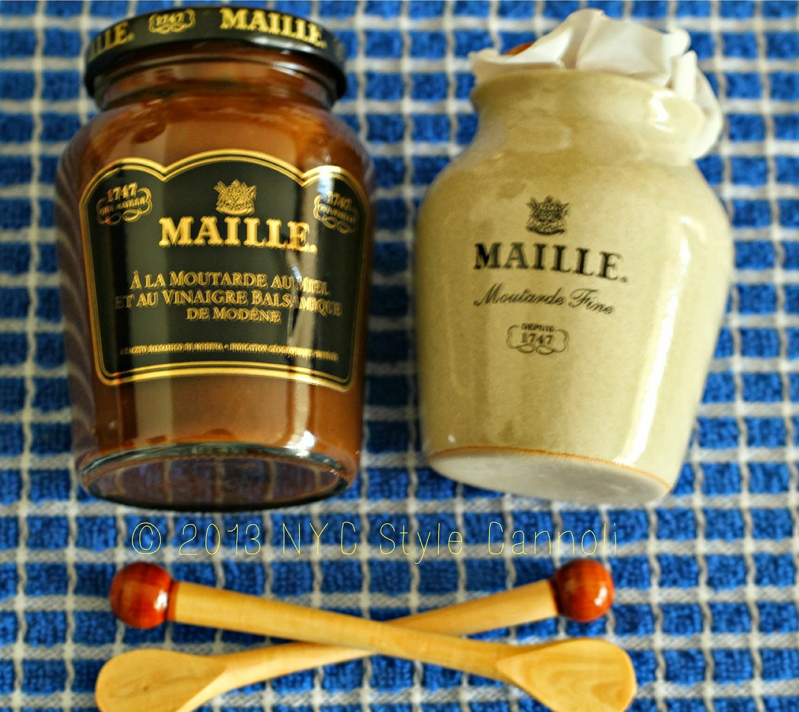 Maille French Mustard NYC, Style & a little Cannoli