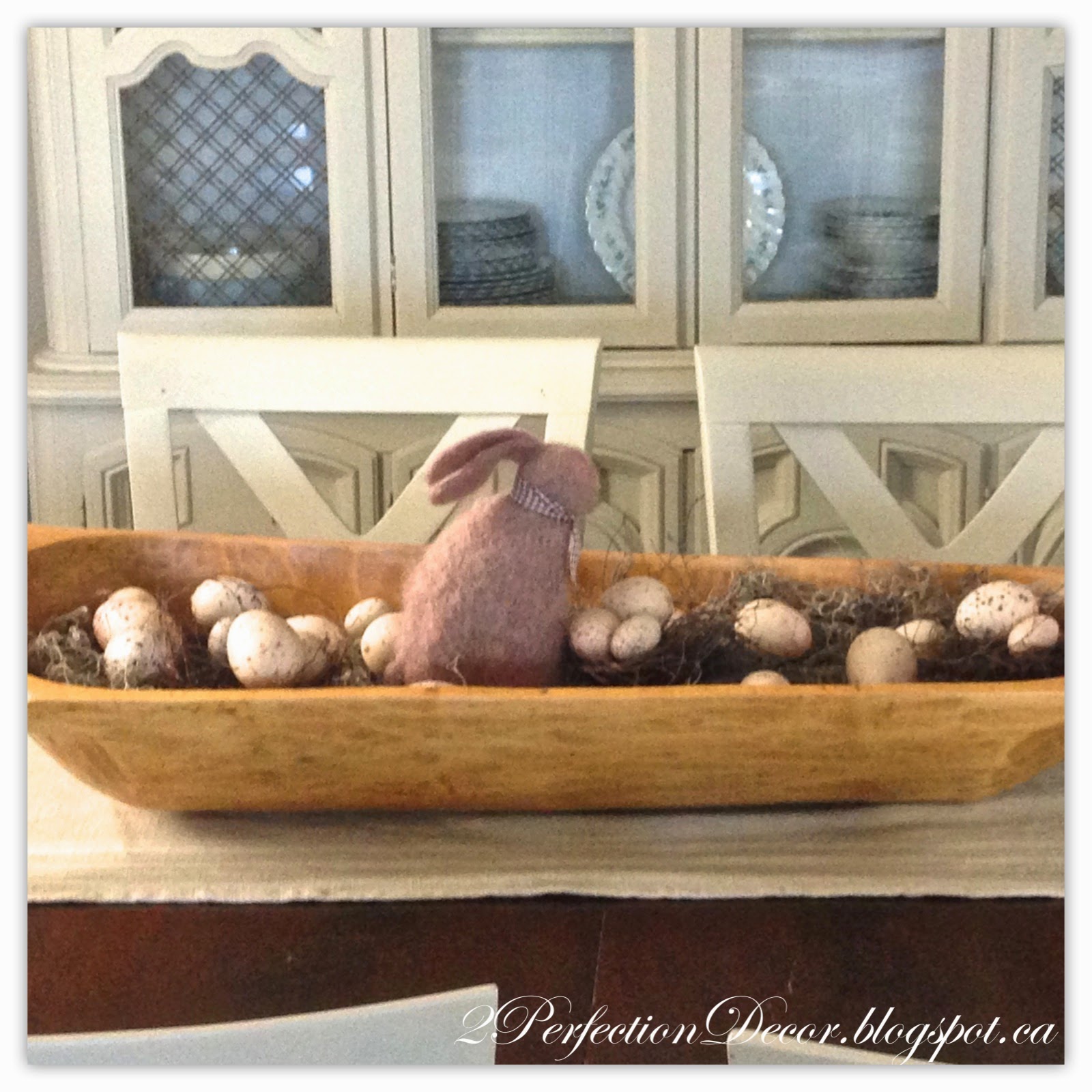 2perfection Decor Spring Easter Centrepiece Idea