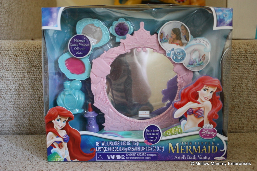 Mellow Mummy Disney Princess Ariel's Vanity Set Bathroom Toy Review