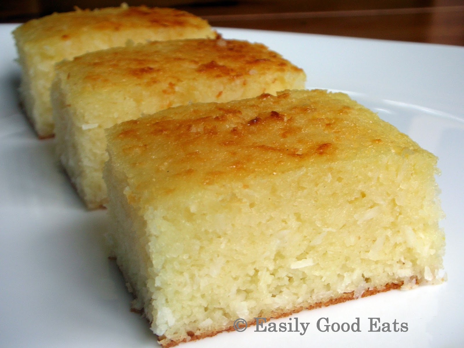 Easily Good Eats Semolina Yogurt Lemon Coconut Cake Recipe