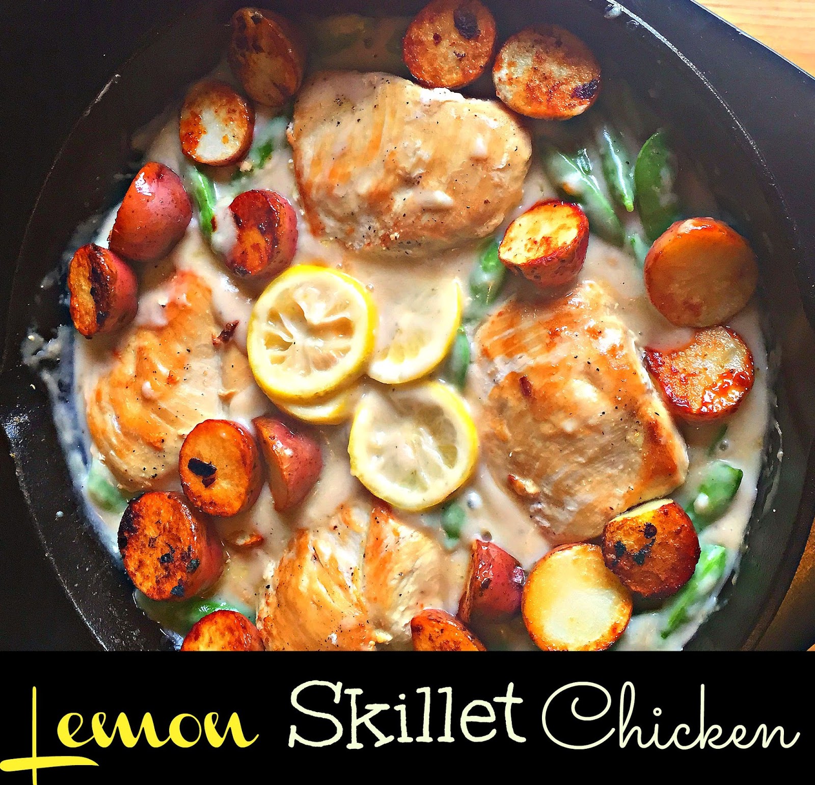 Easy Lemon Skillet Chicken Lou Lou Girls