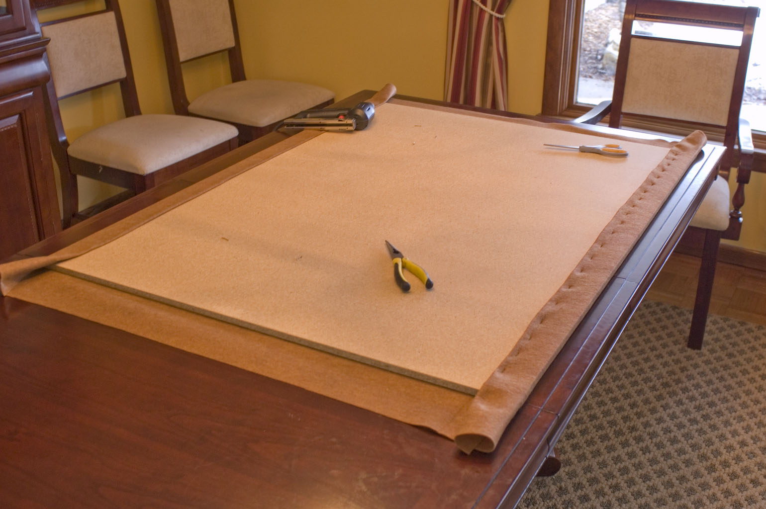 The Back 40K How To Felt A Game Board