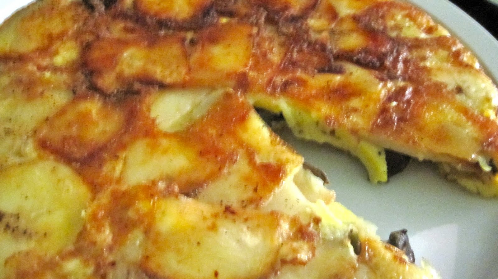 Little Rock Bites potato egg mushroom pepper onion torta