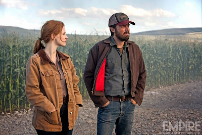 Jessica Chastain and Casey Affleck in Interstellar