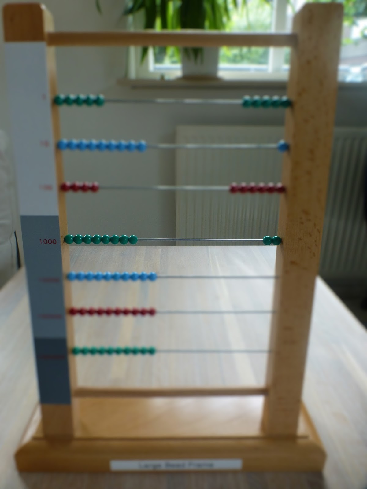 Family FECS Montessori Activity Small Bead Frame Dynamic