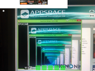 Монитор снимаемый через iPad