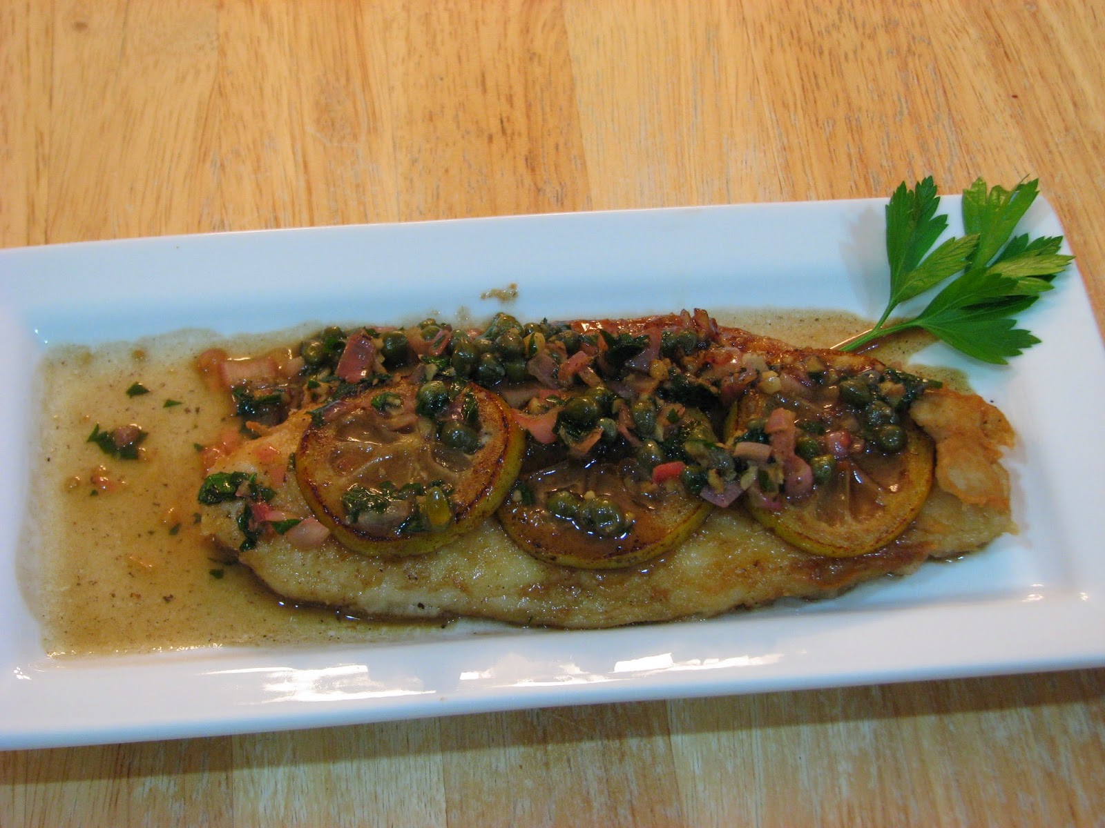TheFultonGirls Tilapia Piccata