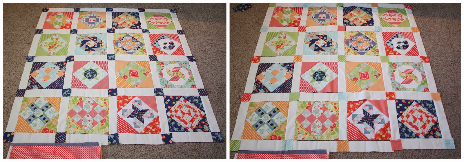 Virtual Quilting Bee Sashing and Borders Diary of a Quilter a