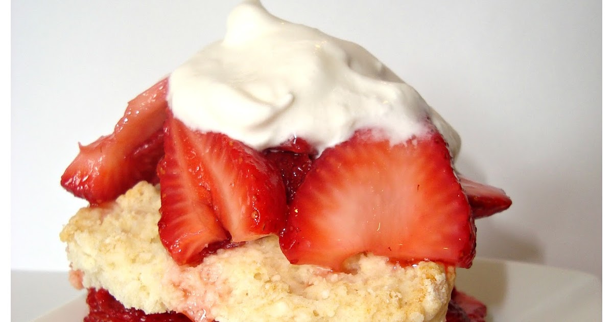 OldFashioned Strawberry Shortcake Dip it in Chocolate