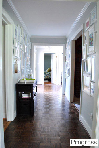 Awesome Hallway Gallery Courtesy Of Young House Love