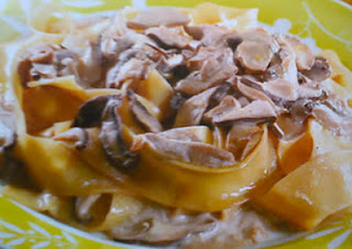 Papardelle al funghi recetas