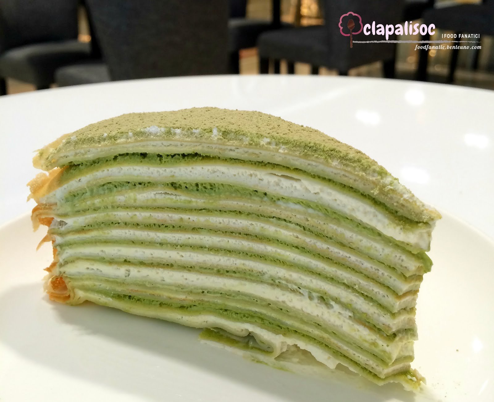 Everything Green Tea Matcha Mille Crepe from Paper Moon Cafe