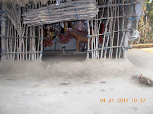 "Banbibi Temple" in a village house in Pakhirala.