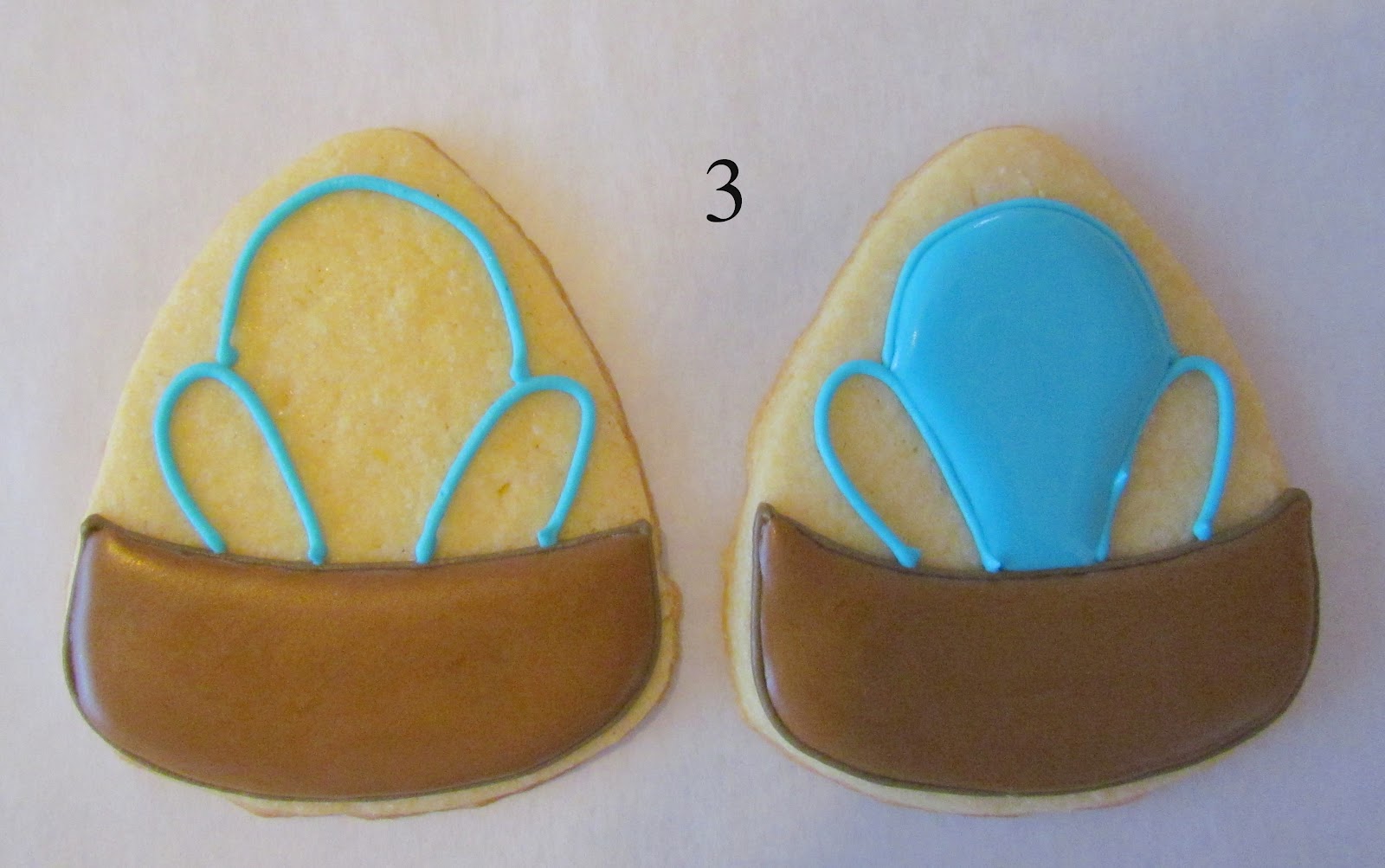 CancunCOOKIES: little bluebird and nest with eggs