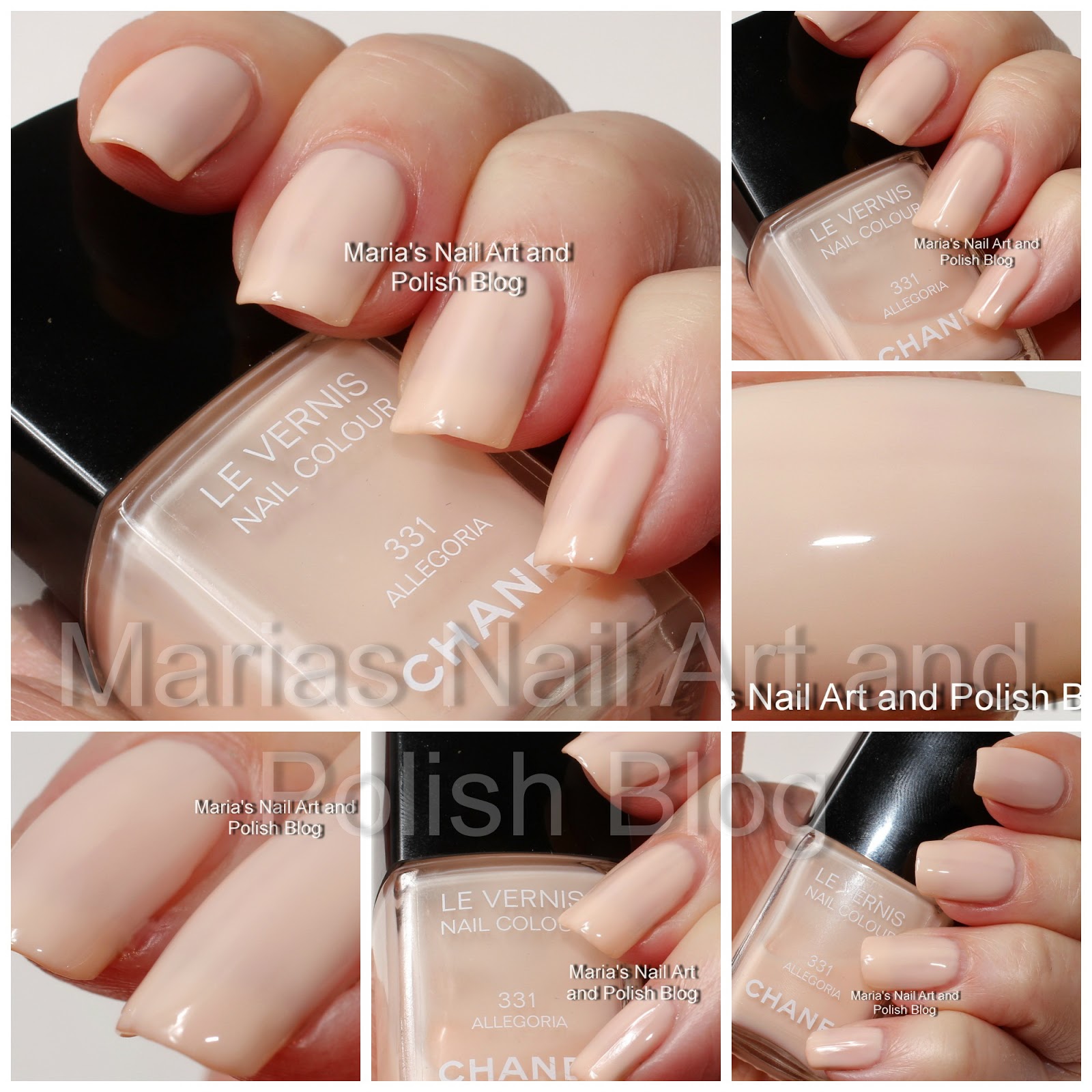 Marias Nail Art and Polish Blog: Chanel Allegoria 331 spring 2007 swatches
