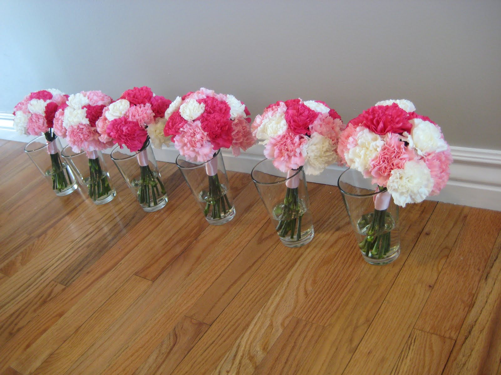 Buds Floral Design Carnation and Rose Wedding