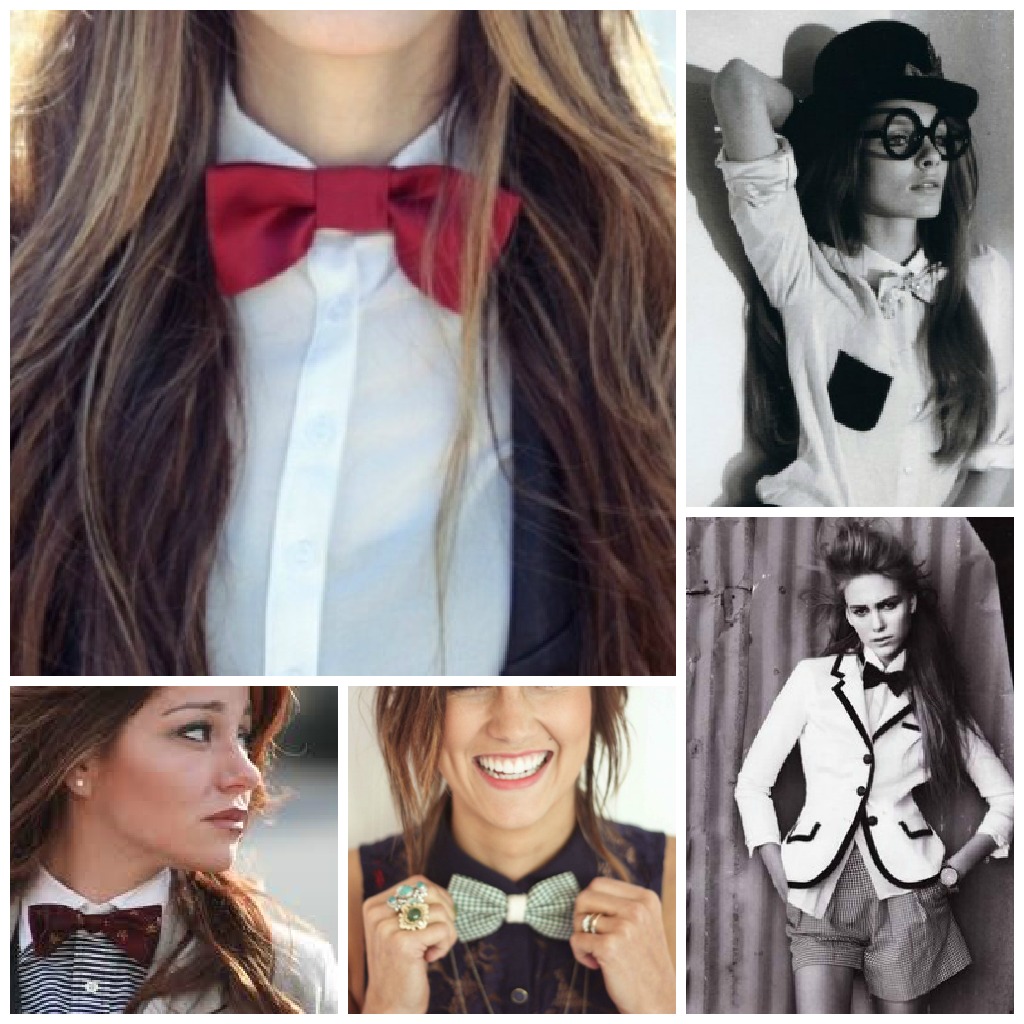 dear september girls in bow ties are cool