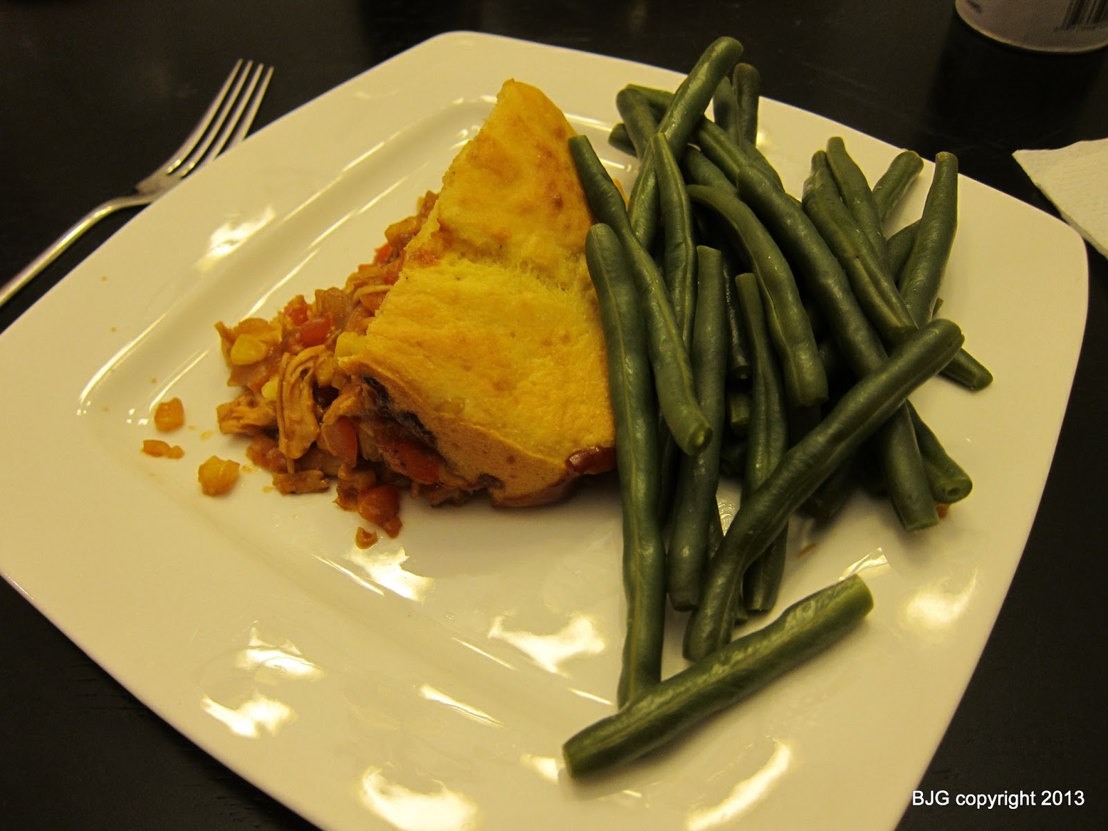 Queen City Quisine BBQ Chicken Cornbread Casserole (hungry girl)