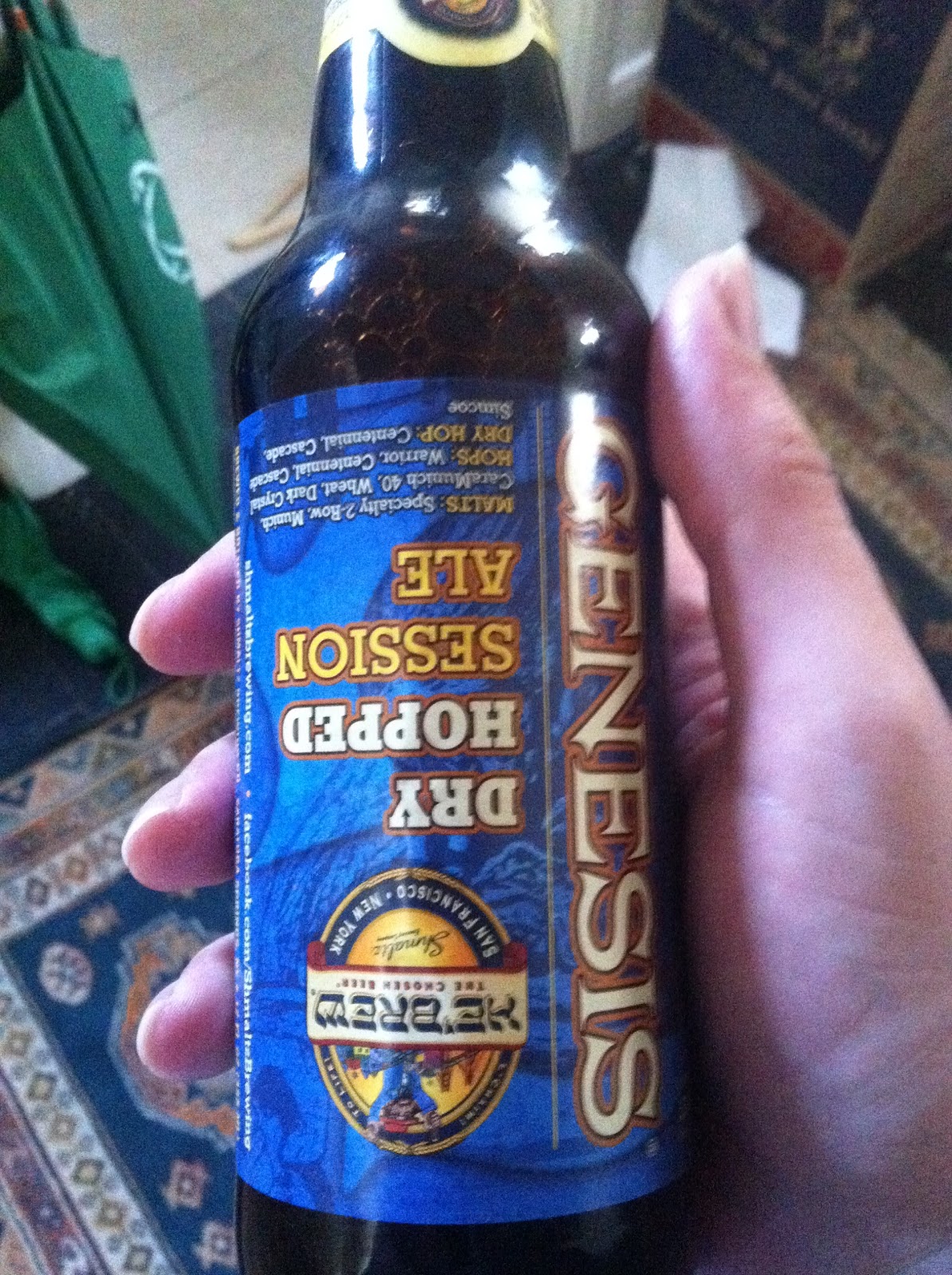 The Wooden Finger BEER!! [2] Genesis Dry Hopped Session Ale