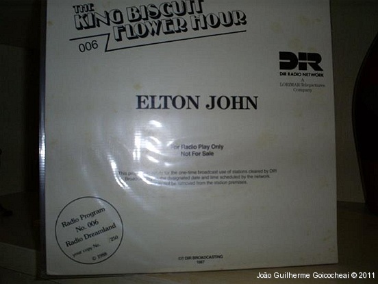 rare CD sleeve ELTON JOHN ONE NIGHT blue eyes NIKITA sacrifice BELIEVE sad  songs