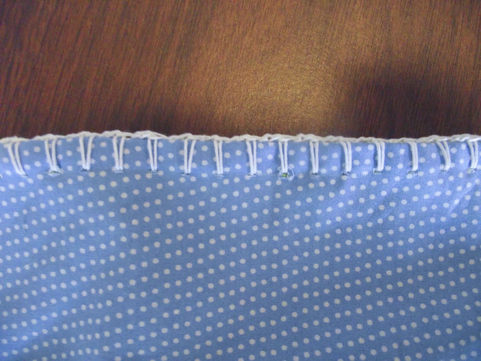 Sara vs. Sarah Crochet Edge Pillowcase Tutorial Part 2