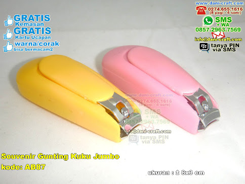 Souvenir Gunting Kuku Jumbo