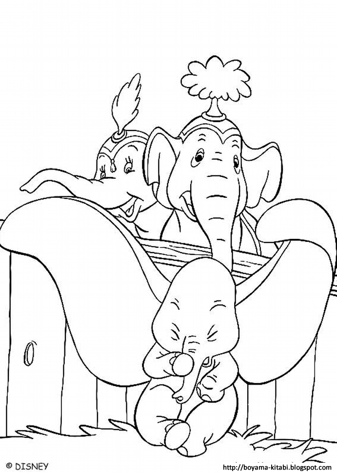 Dumbo Coloring Pictures