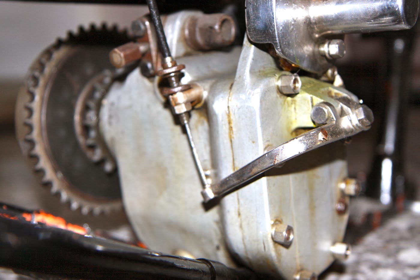 Vintage Norton Motorcycles 1930 type NS gearboxes
