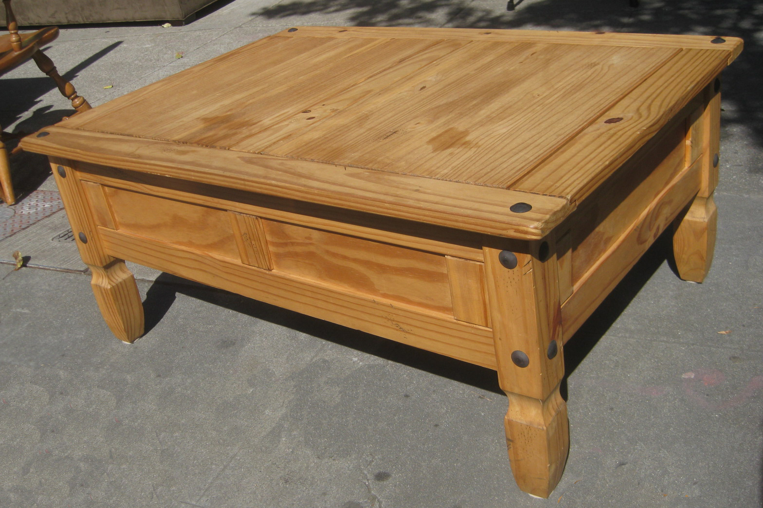 UHURU FURNITURE & COLLECTIBLES SOLD Pine Coffee and End Tables 170