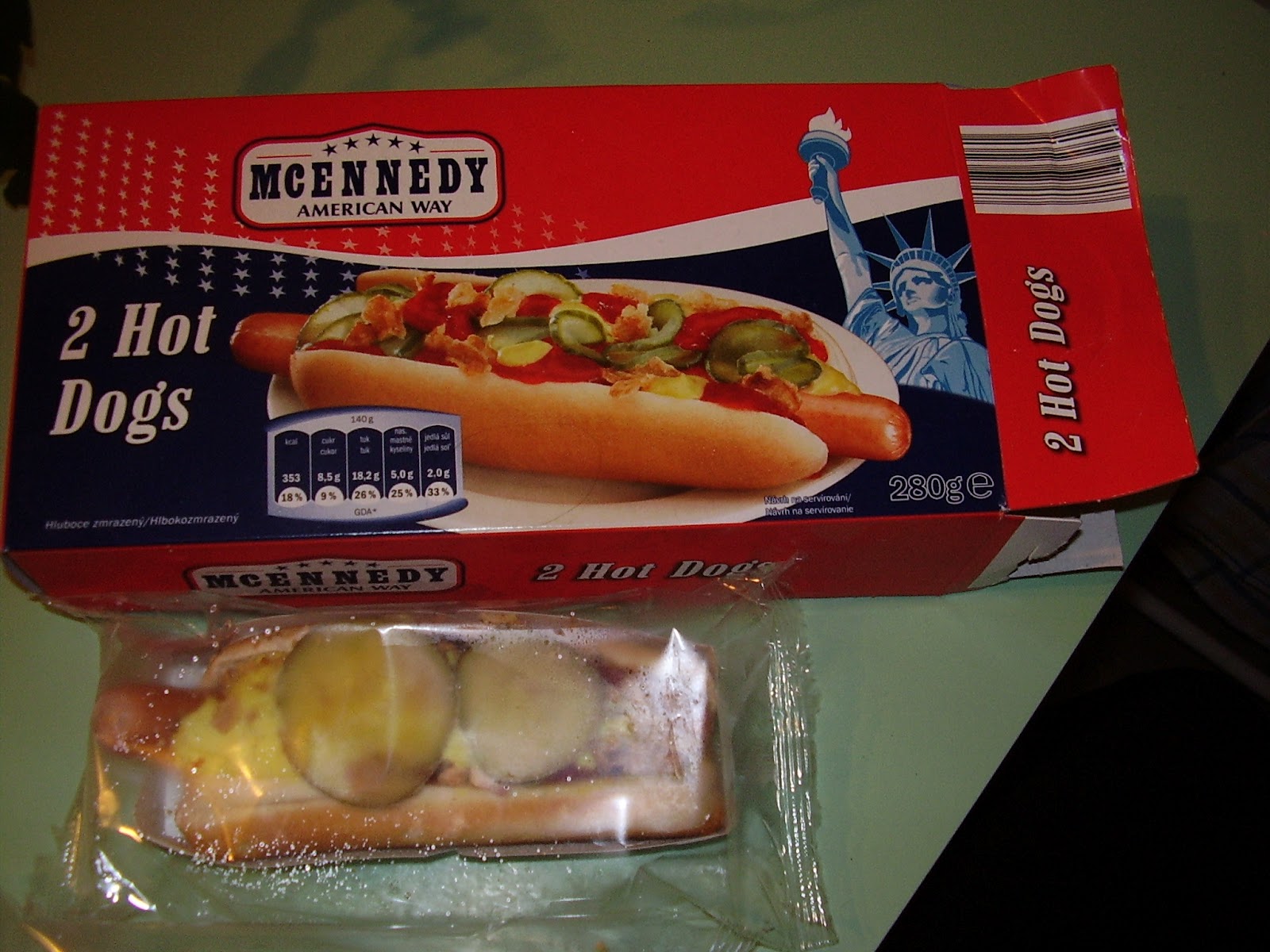 kavoniho žrádlo Hot Dog, Lidl