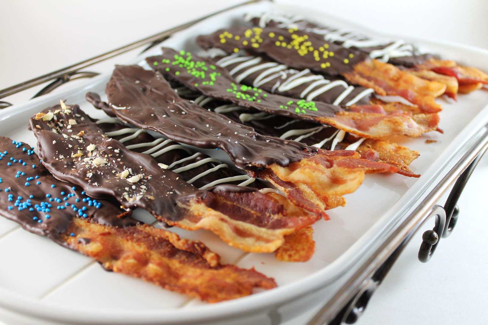 Nat's Adventures in Baking Chocolate Covered Bacon (★ ★ ★ ☆ ☆)