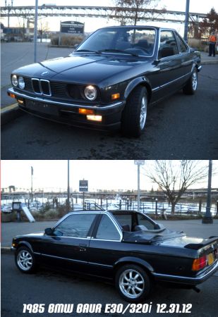 Baurspotting 1985 Bmw 320i Baur For Sale In Portland Or