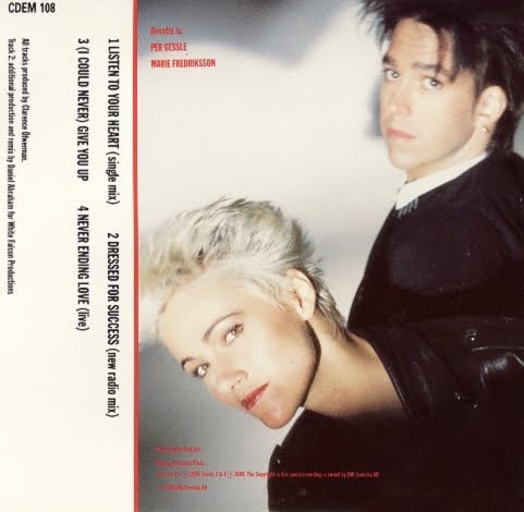 Vinyl-Video: Roxette - Listen To Your Heart [1988]