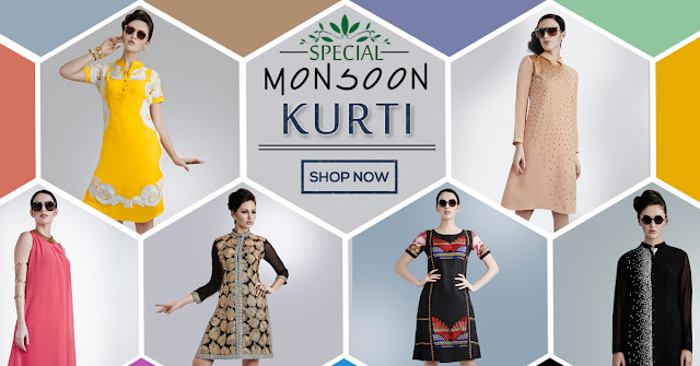 Monsoon Special Stylish Kurtis @ Fashionfashionfemina.com