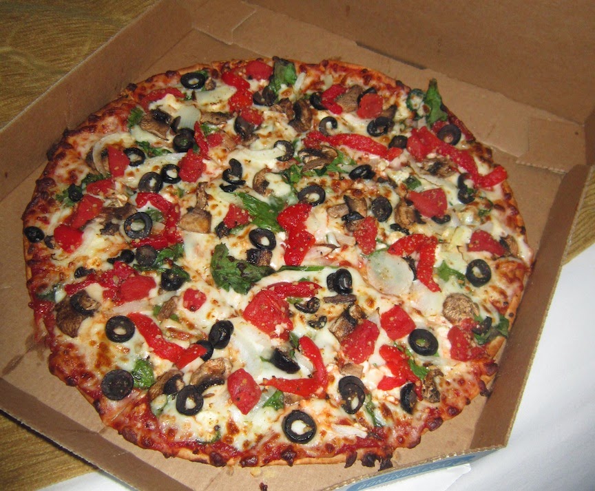 veggie pizza dominos