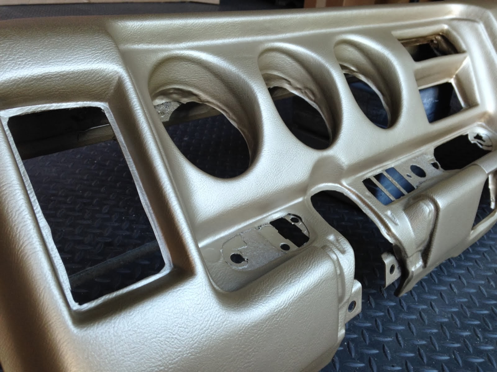 Just Dashes Production Center Gold Rush Edition 1969 Pontiac GTO Dash