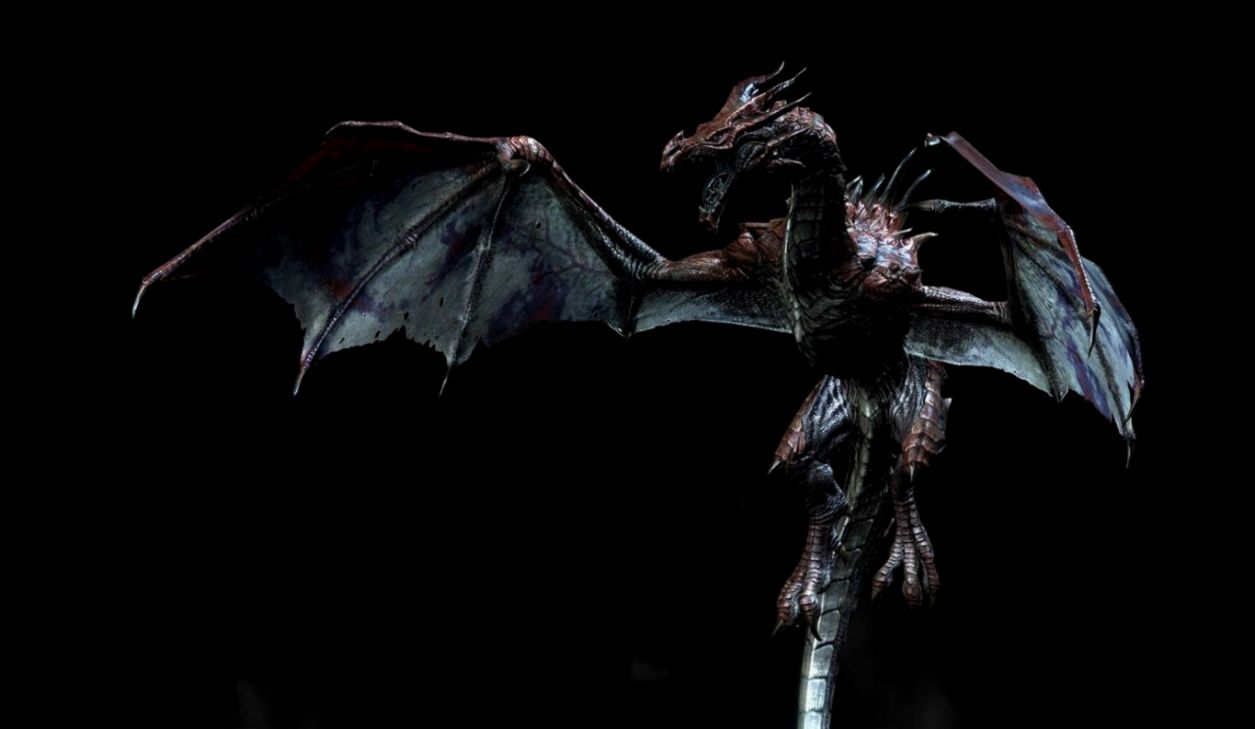 The Elder Scrolls V Skyrim dragon wallpaper 14638 The Elder Scrolls V Skyrim dragon wallpaper 14638