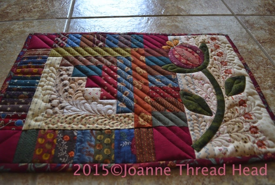Thread Head Leftover Quilt Block