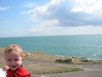 solent off portsmouth from the battlement ramparts by henry 8ths castle