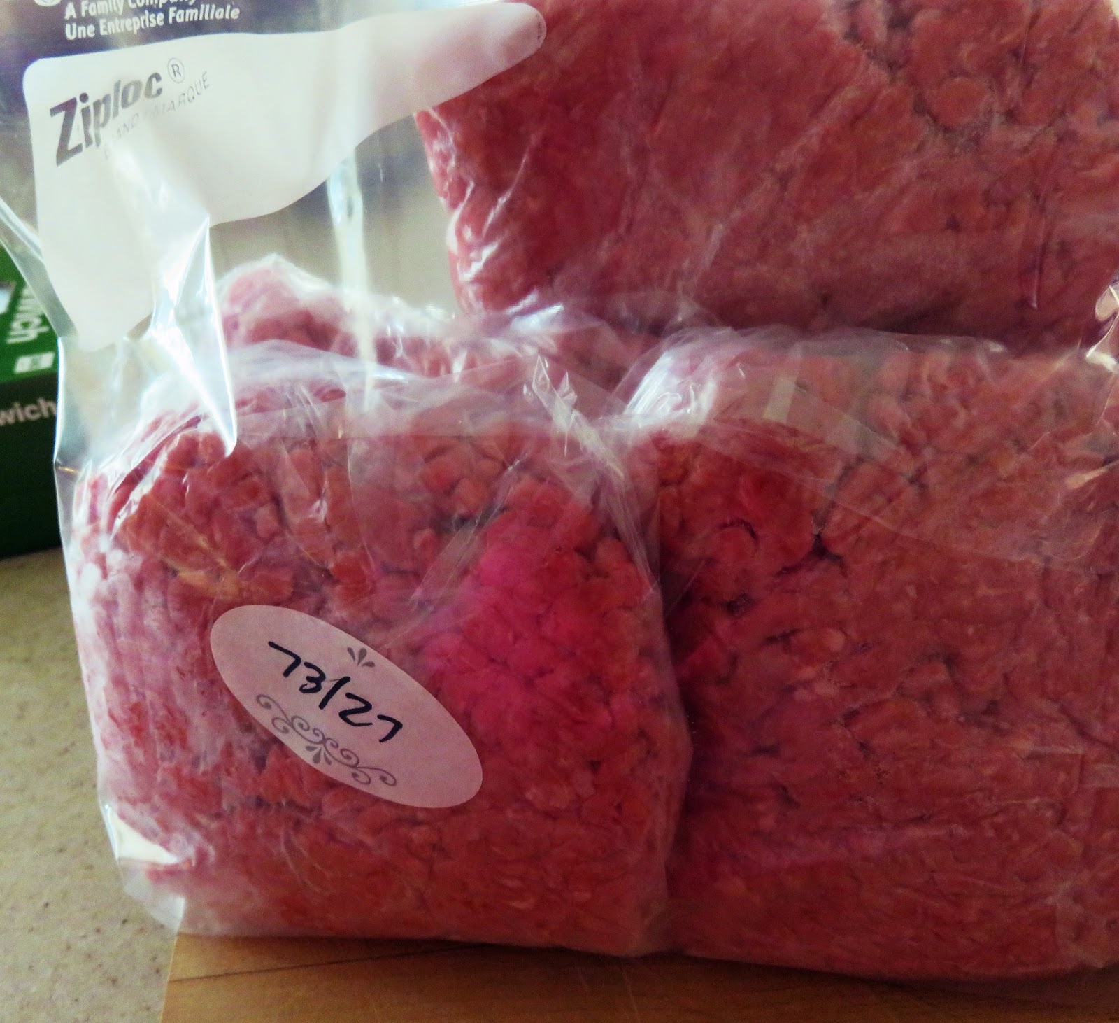 Frugal Tip Freezing Ground Beef