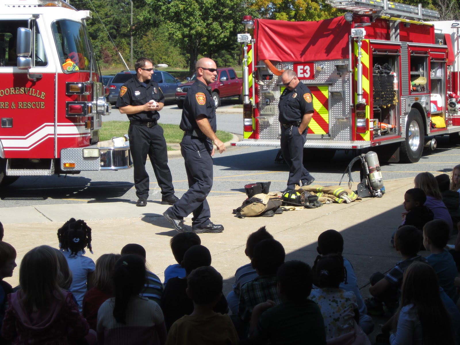 Mrs. Deaton's Kinders Mooresville Fire Department!!
